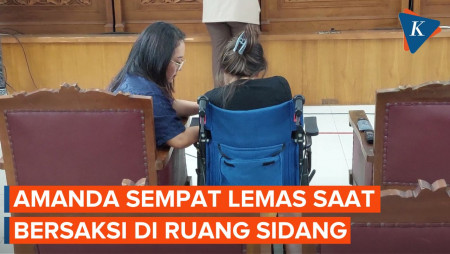 Amanda Sempat Lemas Saat Bersaksi di Sidang Mario Dandy