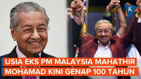 Genap Berusia 1 Abad! Ini Resep Panjang Umur Eks PM Mahathir Mohamad