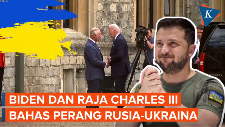 Biden Bertemu Raja Charles, Bahas Ukraina hingga Perubahan Iklim