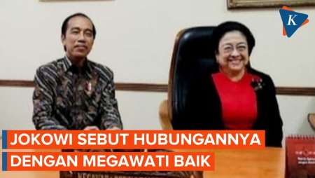 Saat Jokowi Lama Menjawab Hubungannya dengan Megawati