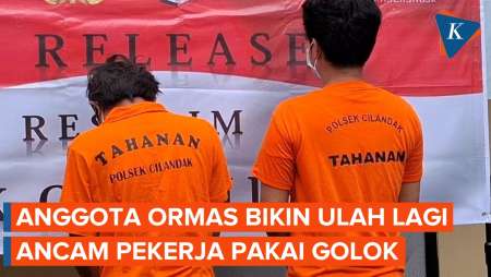 Polisi Tangkap Preman yang Peras Pekerja Proyek Pakai Sajam di Cilandak