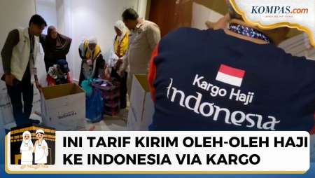 Jemaah Haji Mulai Kirim Oleh-oleh ke Indonesia via Kargo, Berapa Tarifnya?
