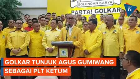 [FULL] Keterangan Agus Gumiwang Usai Jadi Plt Ketum Golkar, Gantikan Airlangga