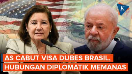 AS Cabut Visa Duta Besar Brasil, Ketegangan Diplomatik Makin Panas