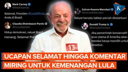 Respons AS, China Hingga Eropa Soal Kemenangan Lula Dalam Pilpres Brasil