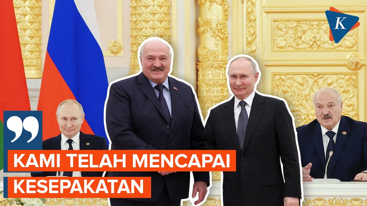 Ini yang Dibahas Putin Saat Bertemu Lukashenko