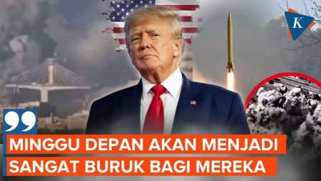 Trump Ancam Gempur Jembatan Dan Pembangkit Listrik Iran Minggu Depan!