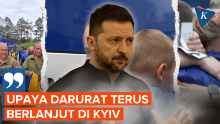 Zelensky Puji Pertukaran Tahanan Hari Kedua, tapi Kesal Rusia Tak Hentikan Serangan