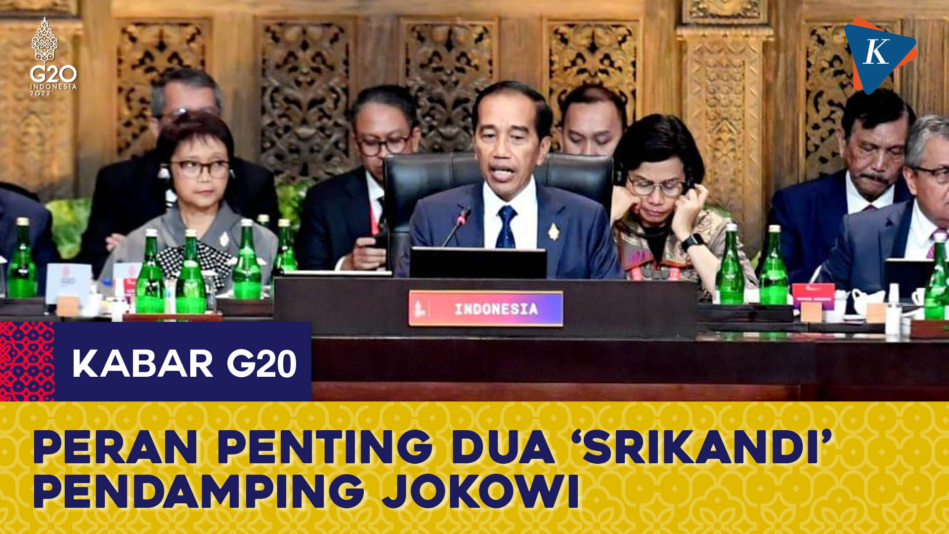 Dua Srikandi yang Selalu Dampingi Jokowi di KTT Hari Pertama