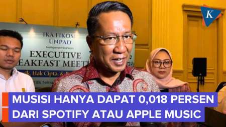 Menkum Prihatin Royalti Musisi Indonesia Tak Sampai 1 Persen di Platform Musik Online