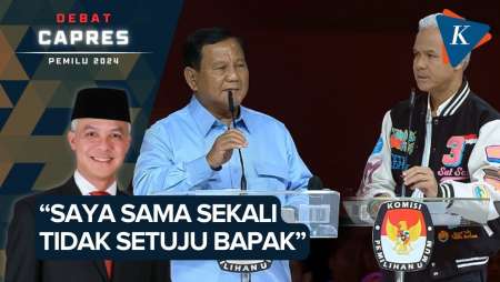 Beda Pendapat dengan Prabowo soal Cegah Stunting, Ganjar: Saya Enggak Setuju, Terlambat...