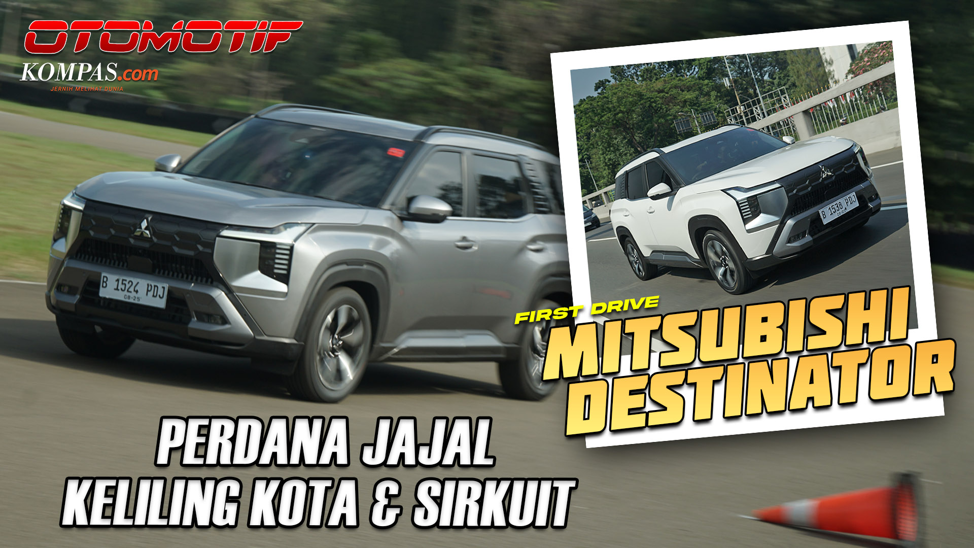 wanita berani mengemudikan mobil suv mitsubishi destinator