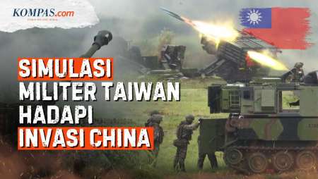 Taiwan Ancang-ancang Serang China, Begini Simulasinya