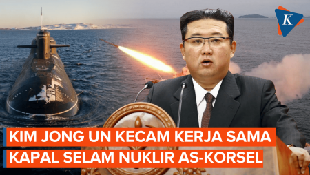Kim Jong Un Murka AS-Korsel Bangun Kapal Selam Nuklir, Bakal Ambil Tindakan