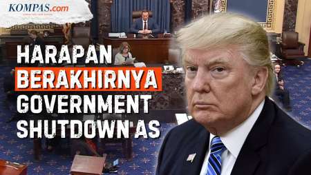 Langkah Awal Untuk Akhiri 41 Hari Government Shutdown AS