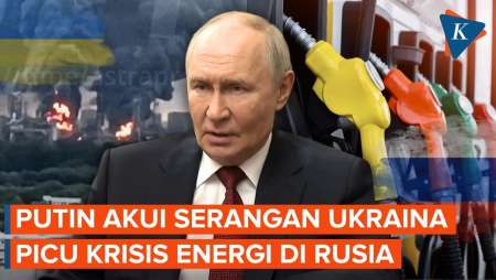 Putin Akhirnya Akui Rusia Krisis Energi, Buntut Gelombang Serangan Udara Ukraina