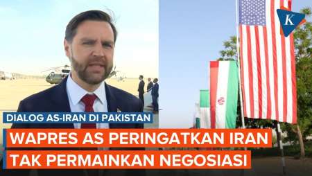 Bertolak ke Pakistan, Wapres AS Peringatkan Iran Tak Main-main dalam Negosiasi!