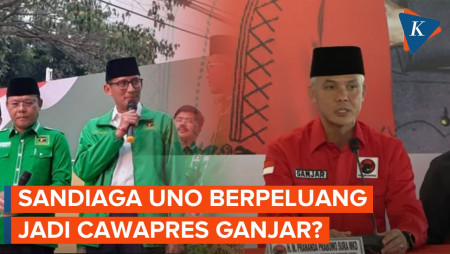 Usai Gabung dengan PPP Sandiaga Uno dinilai Berpeluang Jadi Cawapres Ganjar