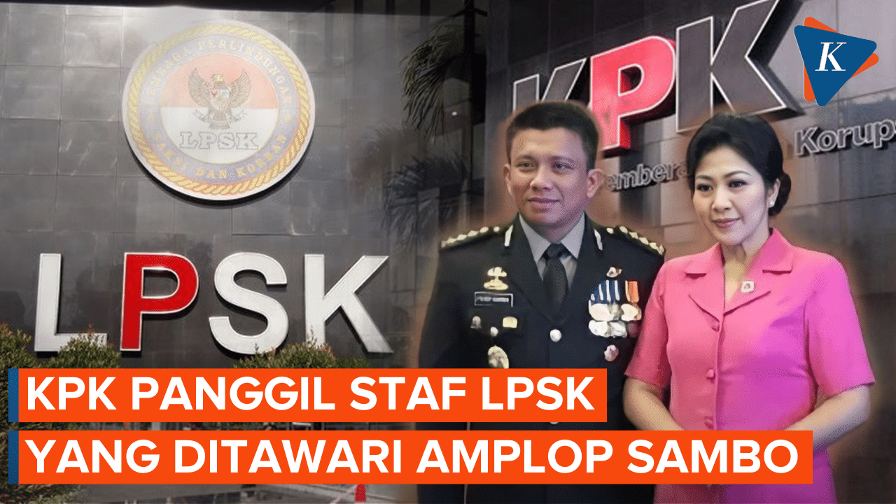 Staf LPSK yang Ditawari Amplop Ferdy Sambo Dimintai Keterangan KPK