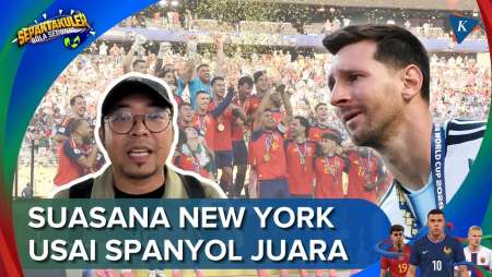 Laporan Langsung Dari New York: Spanyol Juara Dunia, Fans Berkumpul Di Times Square