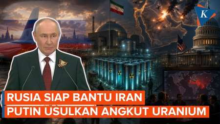 Rusia Siap Bantu Iran, Putin Tawarkan Angkut Uranium