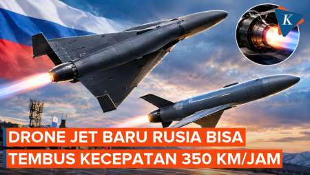 Putin Pamer Drone Tenaga Jet, Geran-4 dan Geran-5 Berkecepatan 350 Km/Jam