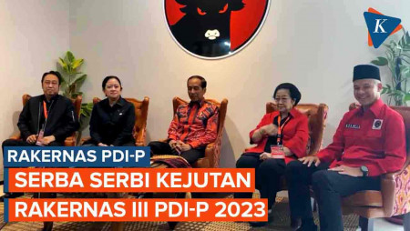 Rakernas PDI-P: Kompaknya Jokowi-Mega dan Masuknya AHY di Bursa Cawapres Ganjar