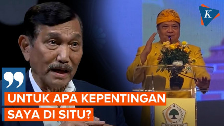 Luhut Bantah Jadi Dalang Munaslub untuk Singkirkan Airlangga