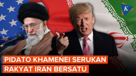 Khamenei: Rakyat Iran Bersatu, AS-Israel Putus Asa