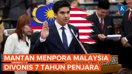 Eks Menpora Malaysia Syed Saddiq Divonis 7 Tahun Penjara, Langsung Ajukan Banding