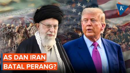 AS-Iran Batal Perang? Trump Pilih Menunggu Di Tengah Ketegangan