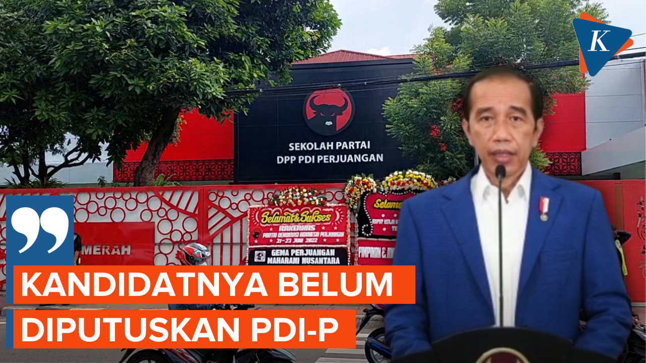 Jokowi Tegaskan PDI-P Belum Putuskan Kandidat Capres, Termasuk Puan Maharani