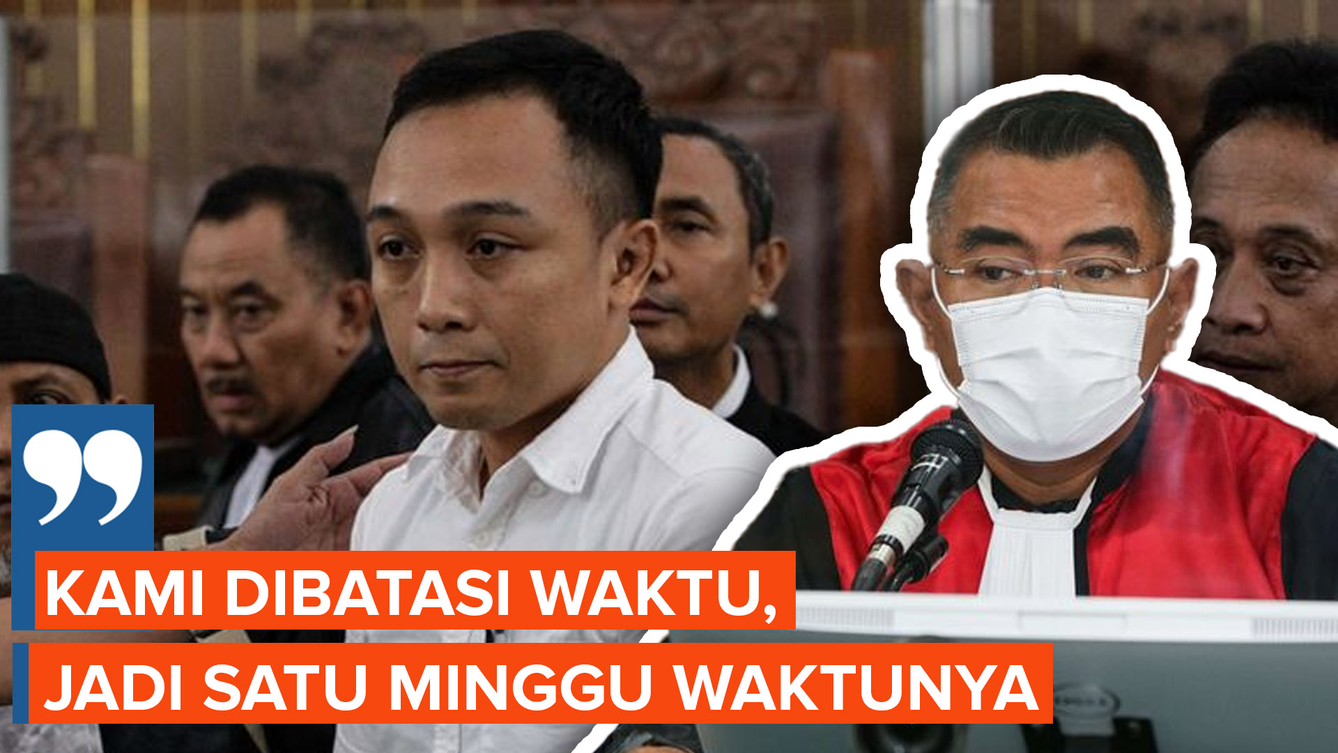 Hakim Wahyu Sebut Ricky Rizal Akan Dituntut Pekan Depan