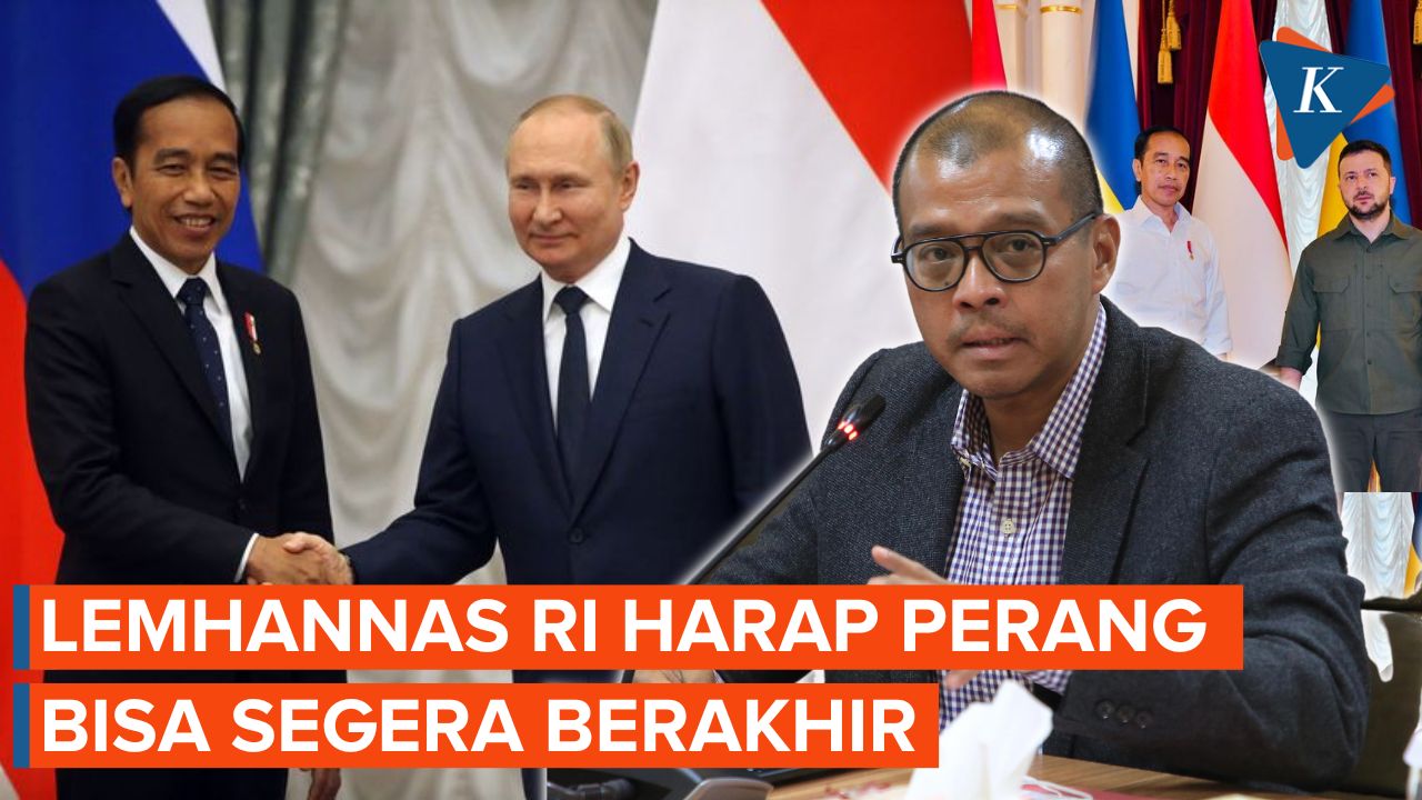 Indonesia Terus Upayakan Jalur Damai Perang Rusia-Ukraina