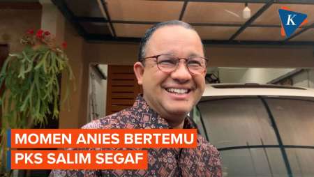 Pagi-pagi, Anies Baswedan Sowan ke Ketua Majelis Syuro PKS Salim Segaf