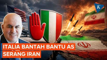 Italia Tak Terima Disebut Sekjen NATO Bantu AS Serang Iran