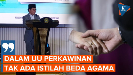 Kemenag: Tak Ada Istilah Perkawinan Beda Agama di UU Perkawinan