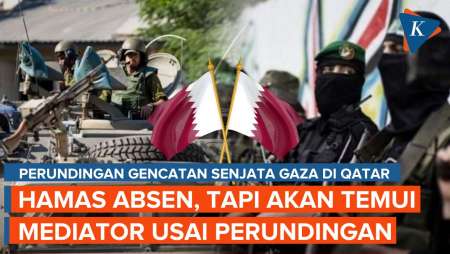 Hamas Tak Ikut Perundingan Gencatan Senjata Gaza, Pilih Serahkan ke Mediator