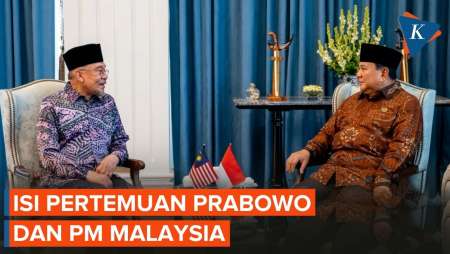 Isi 3 Jam Pertemuan Prabowo Dan PM Malaysia