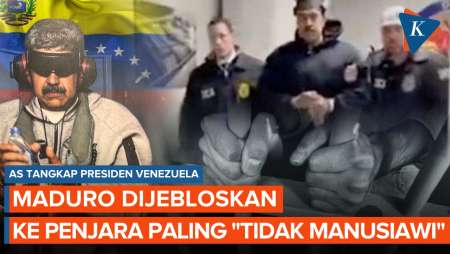 AS Penjarakan Maduro Di Tahanan Kumuh Yang Rawan Penusukan