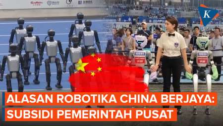 Industri Robot China Berkembang karena Subsidi Pemerintah, Ini Rinciannya