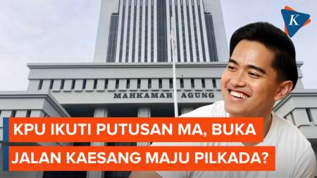 [FULL] KPU Akan Ikuti Putusan MA, Jalan Mulus Kaesang Maju Pilkada Jakarta?