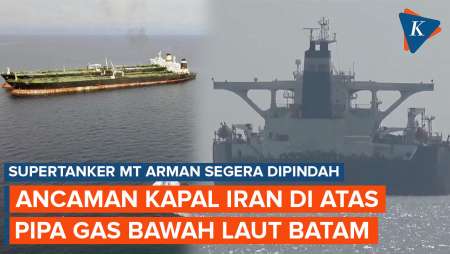 Kapal Supertanker MT Arman 114 Segera Dipindah, Menjauh dari Pipa Gas Bawah Laut Batam