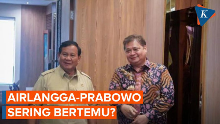 Airlangga Akui Sering Bertemu Prabowo, Pertanda Koalisi?