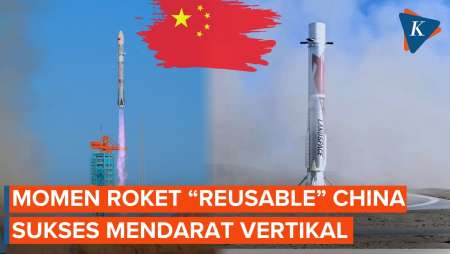 Susul SpaceX, Roket Zhuque-3 China Sukses Mendarat Vertikal Untuk Kali Pertama
