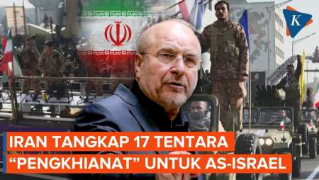 Iran Ciduk 17 Tentara Bayaran Untuk AS-Israel, Bahan Peledak Hingga Sajam Disita