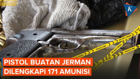 Senjata Api Buatan Jerman Ditemukan di Jayapura Papua