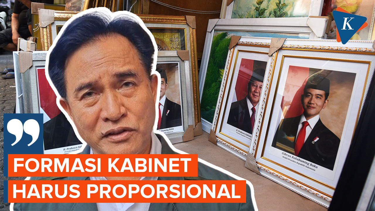 Yusril: Pembentukan Kabinet Prabowo Jangan Hanya Pertimbangkan Kekuatan DPR
