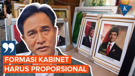 Yusril: Pembentukan Kabinet Prabowo Jangan Hanya Pertimbangkan Kekuatan DPR