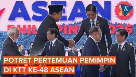 Momen Para Pemimpin Asia Tenggara Bertemu Dalam KTT Ke-48 ASEAN Di Filipina